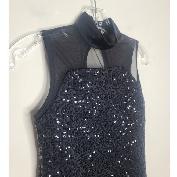Weissman Balera black sleeveless sequin shift dress - large child - SWIFTIE ERAS - Picture 2 of 6